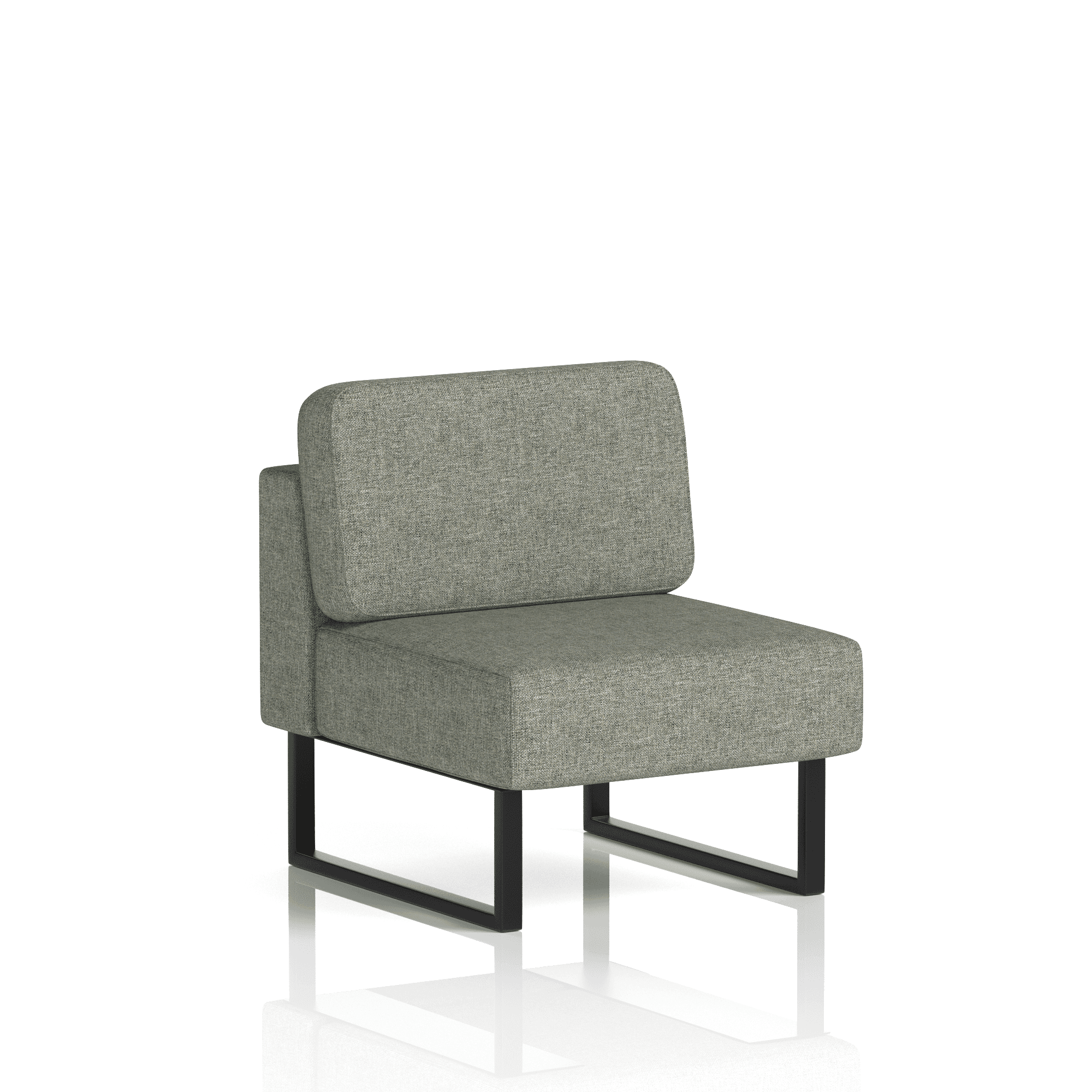 Brixworth Modular Seating Central Unit Black Arithmetic Band 2 - X2 Black