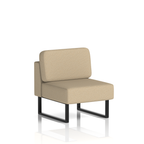 Brixworth Modular Seating Central Unit Black Westminster Band 3 - Main Line Flax Black