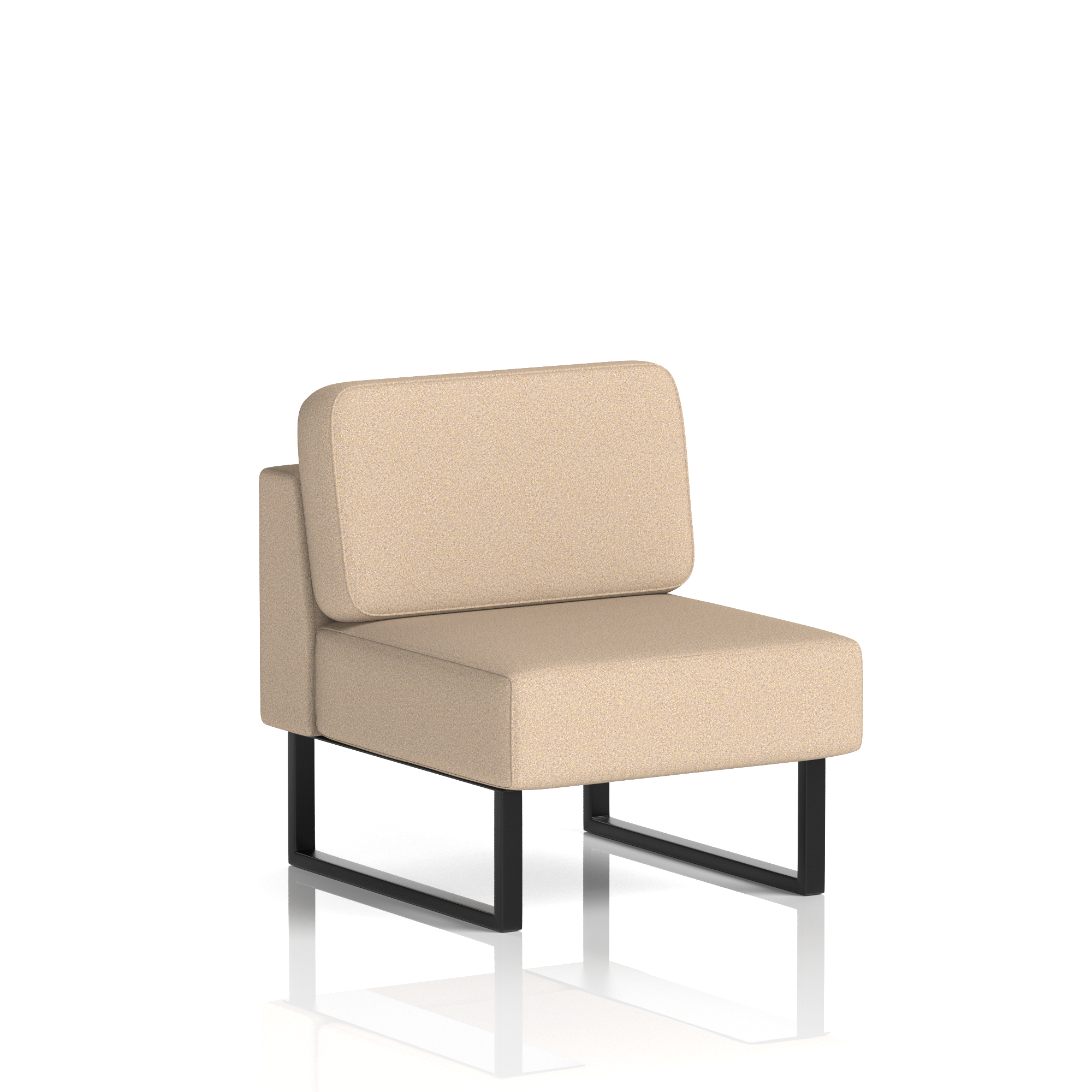 Brixworth Modular Seating Central Unit Black Alike Band 4 - Synergy Black