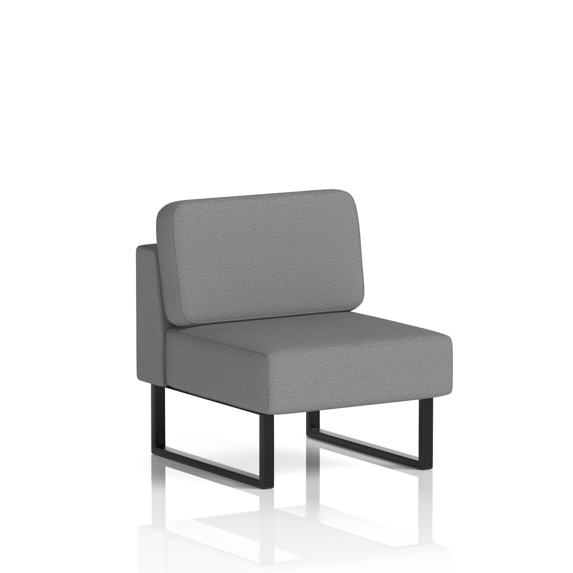 Brixworth Modular Seating Central Unit Black Wed Band 4 - Synergy Black