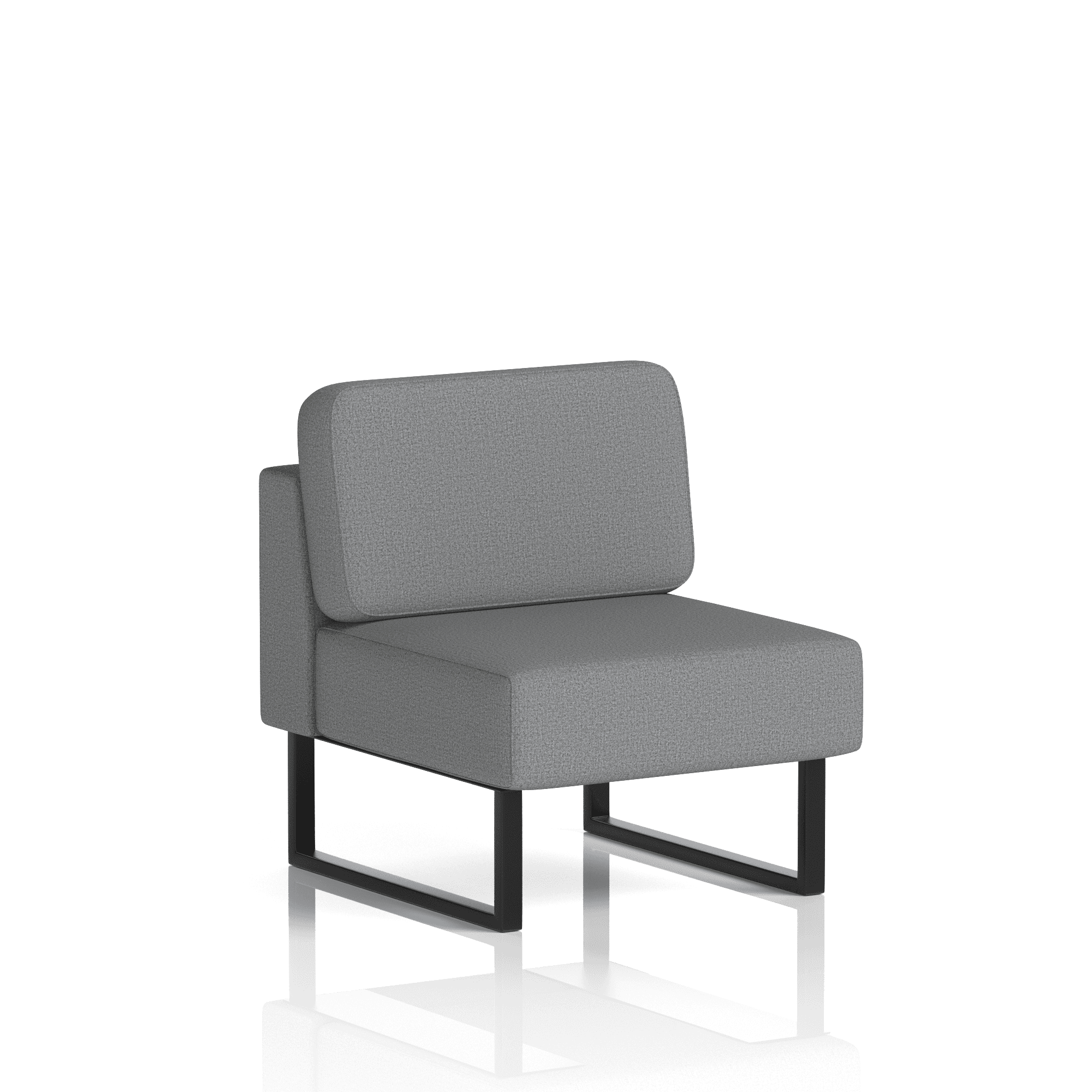 Brixworth Modular Seating Central Unit Black Wed Band 4 - Synergy Black