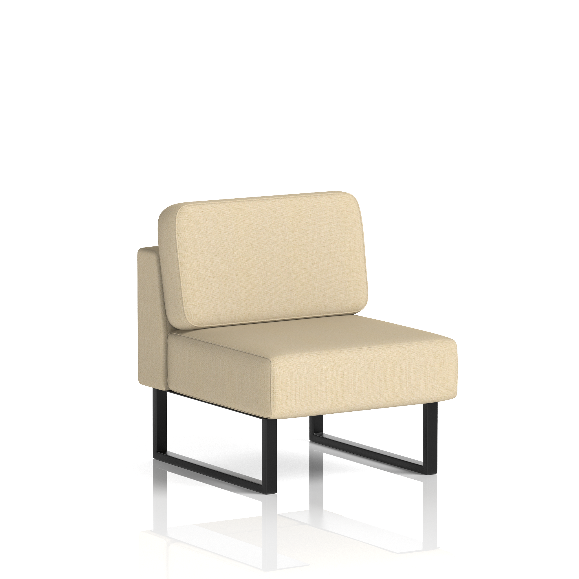 Brixworth Modular Seating Central Unit Black Gordale Band 6 - Yoredale Black