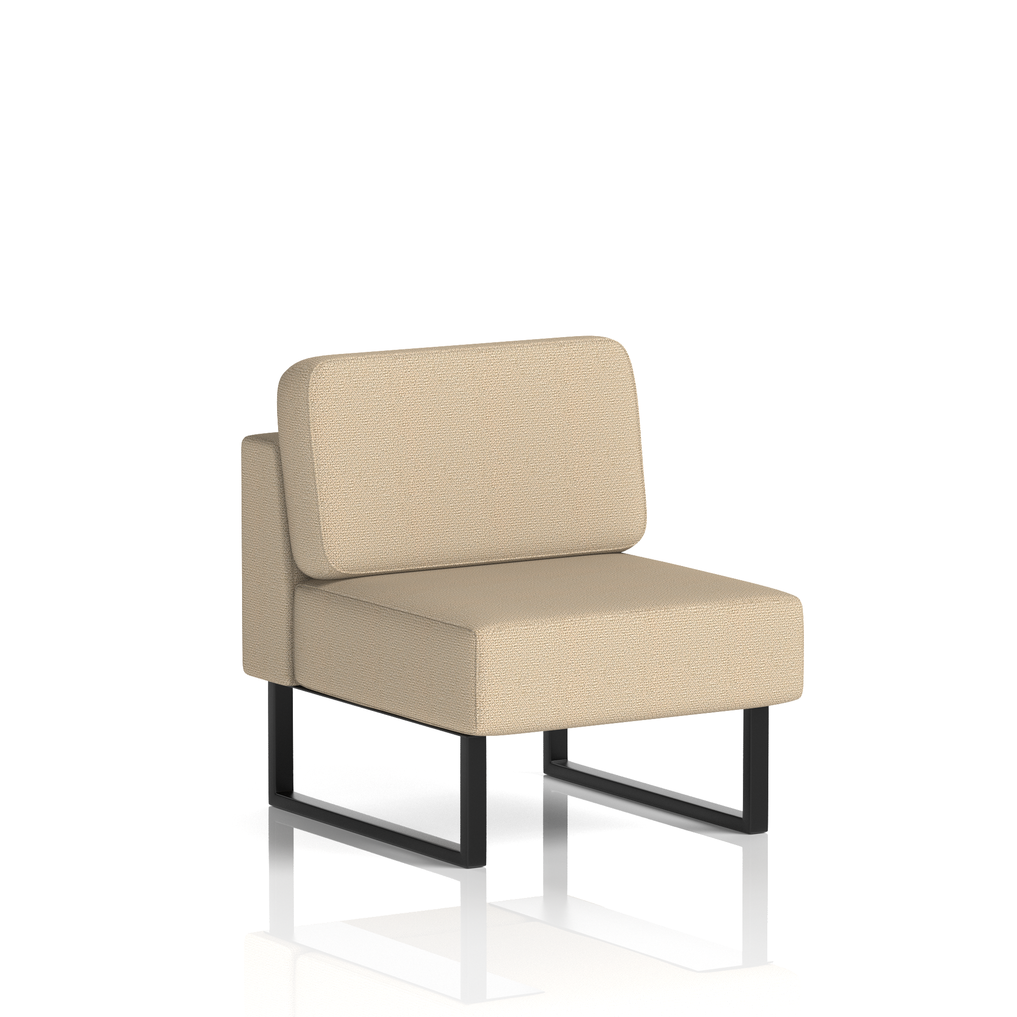 Brixworth Modular Seating Central Unit Black Hardraw Band 6 - Yoredale Black