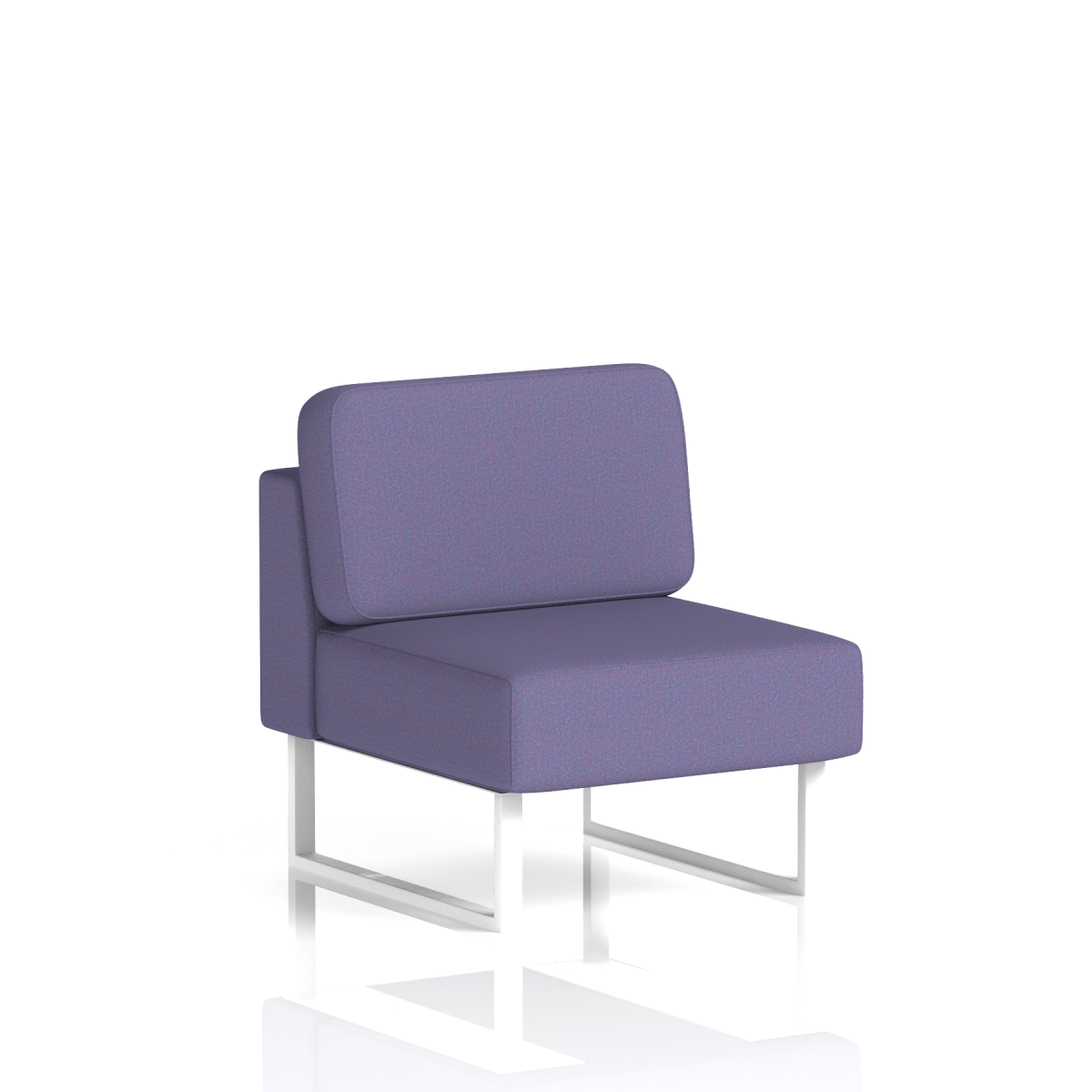 Brixworth Modular Seating Central Unit White Order Band 4 - Synergy White
