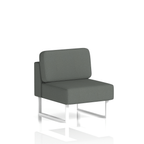 Brixworth Modular Seating Central Unit White Kobe Band 5 - Sumi White
