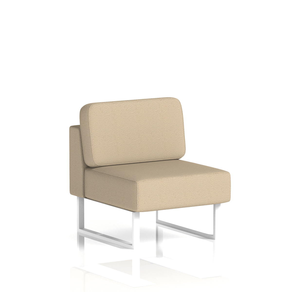Brixworth Modular Seating Central Unit White Gordale Band 6 - Yoredale White