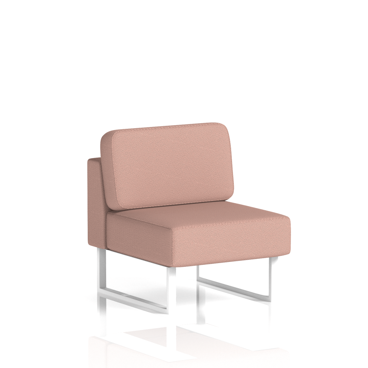 Brixworth Modular Seating Central Unit White Kidstone Band 6 - Yoredale White