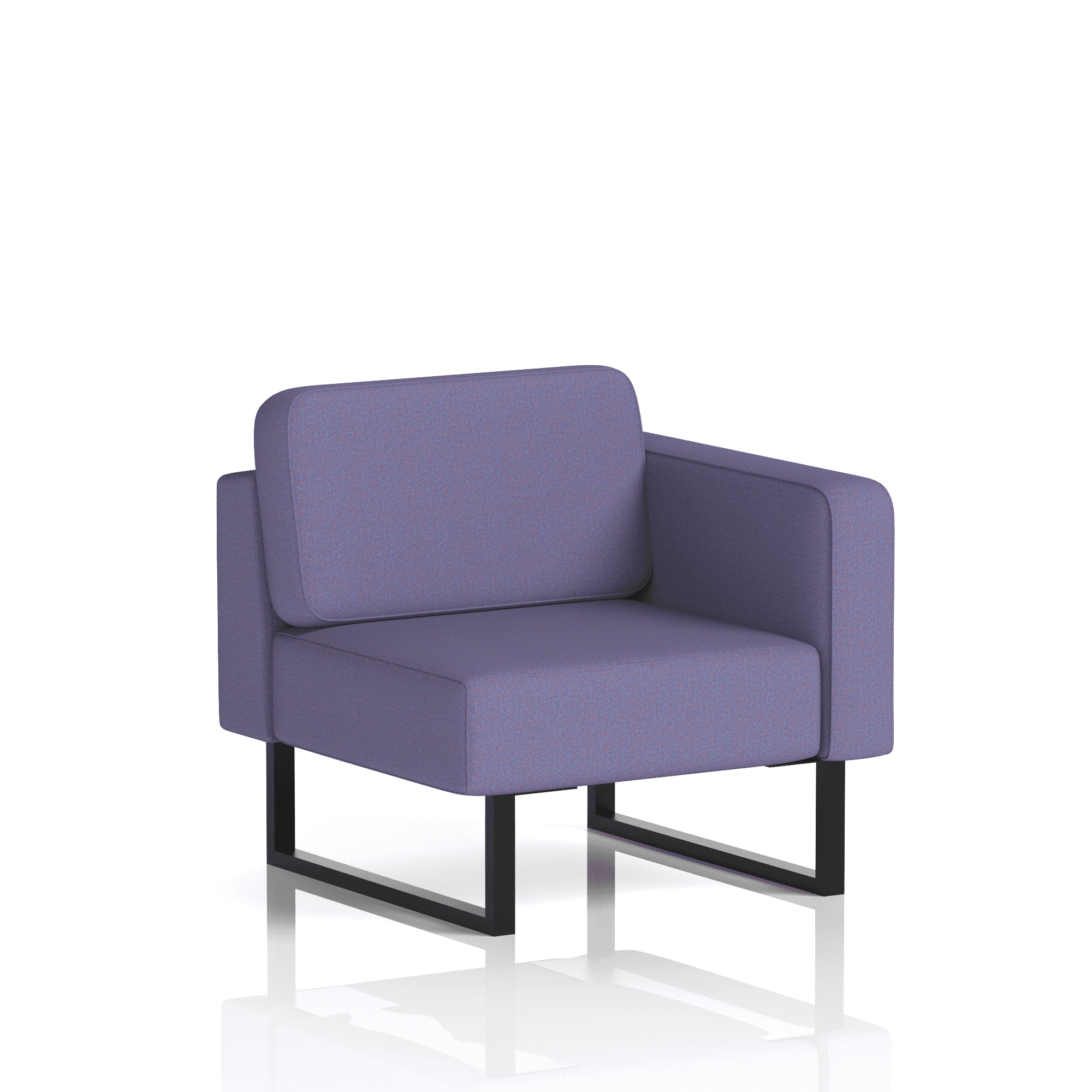 Brixworth Modular Seating Left Unit Order Band 4 - Synergy Black