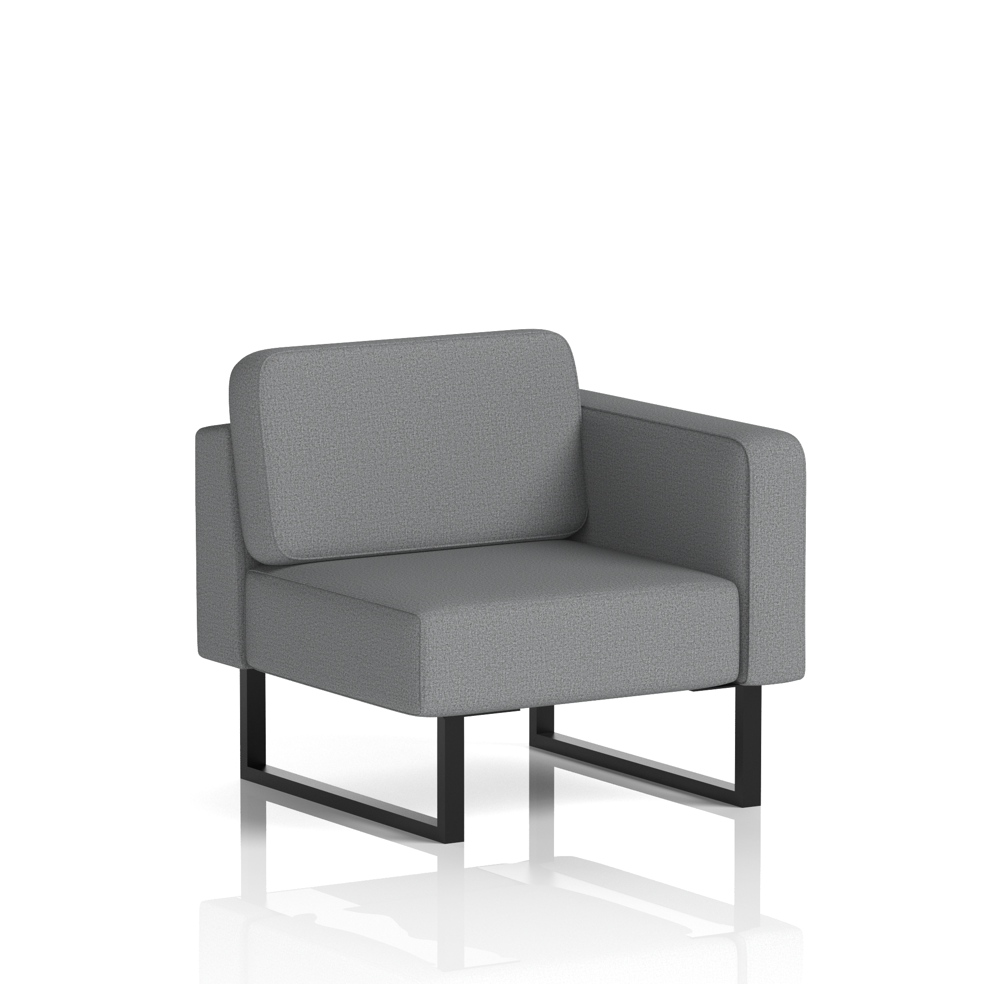 Brixworth Modular Seating Left Unit Partner Band 4 - Synergy Black