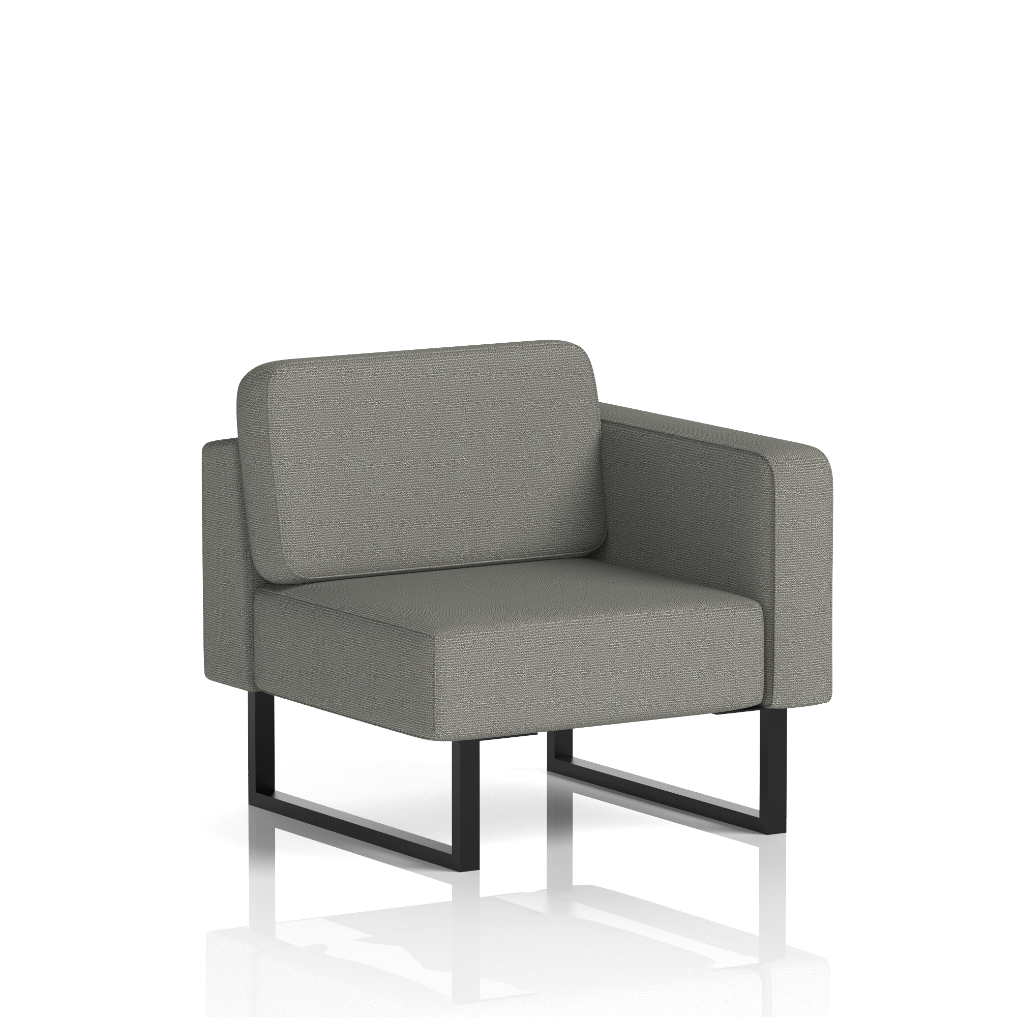 Brixworth Modular Seating Left Unit Hardraw Band 6 - Yoredale Black