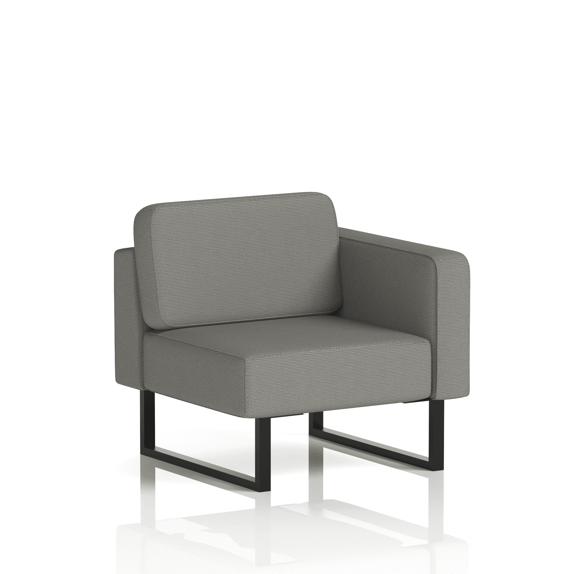 Brixworth Modular Seating Left Unit Hardraw Band 6 - Yoredale Black