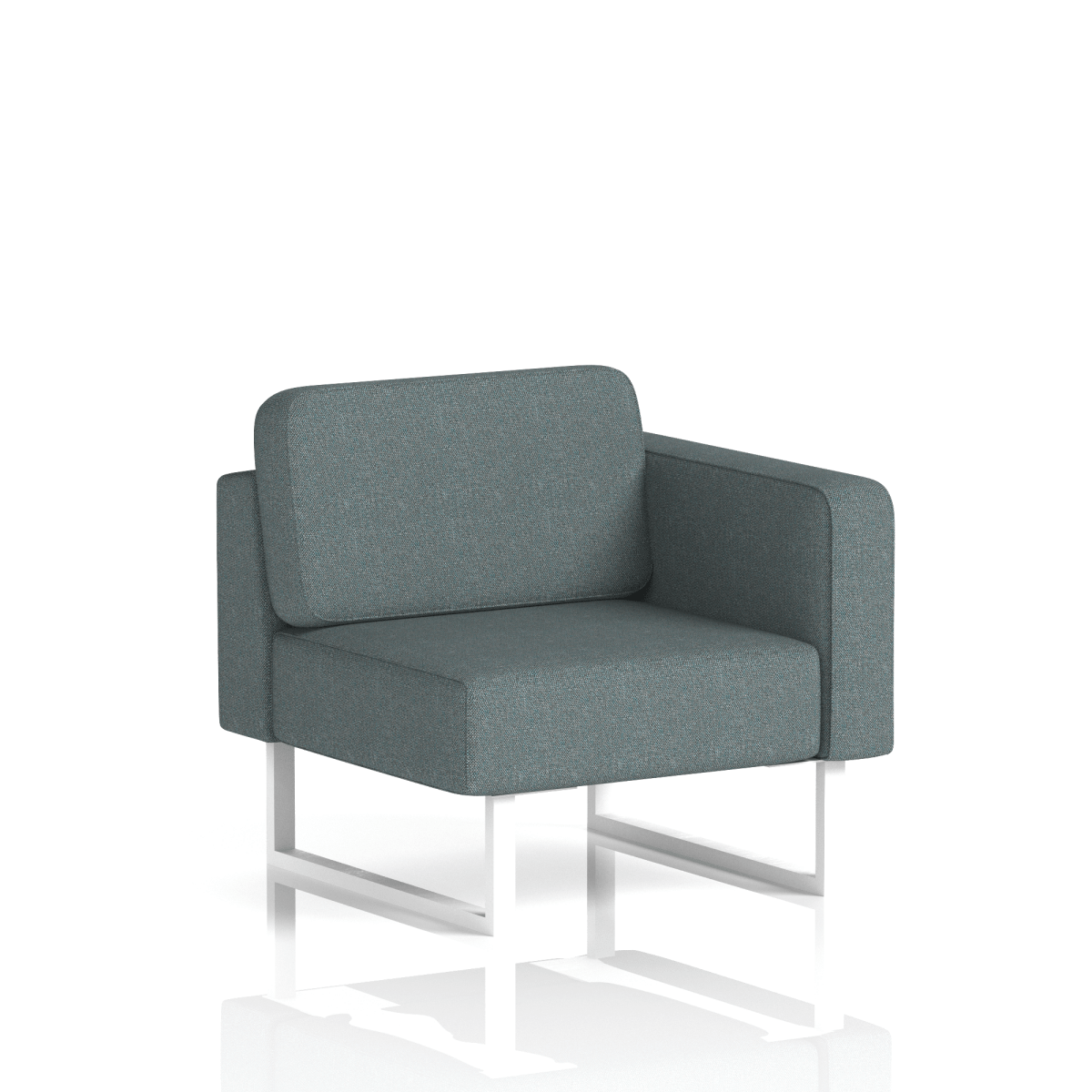 Brixworth Modular Seating Left Unit Westminster Band 3 - Main Line Flax White