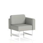 Brixworth Modular Seating Left Unit Tokyo Band 5 - Sumi White