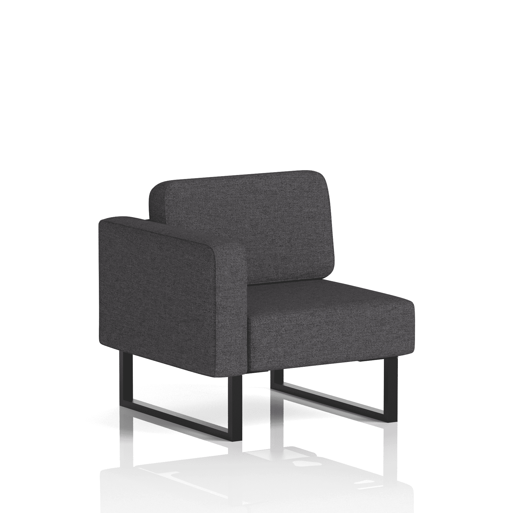Brixworth Modular Seating Right Unit Calculus Band 2 - X2 Black