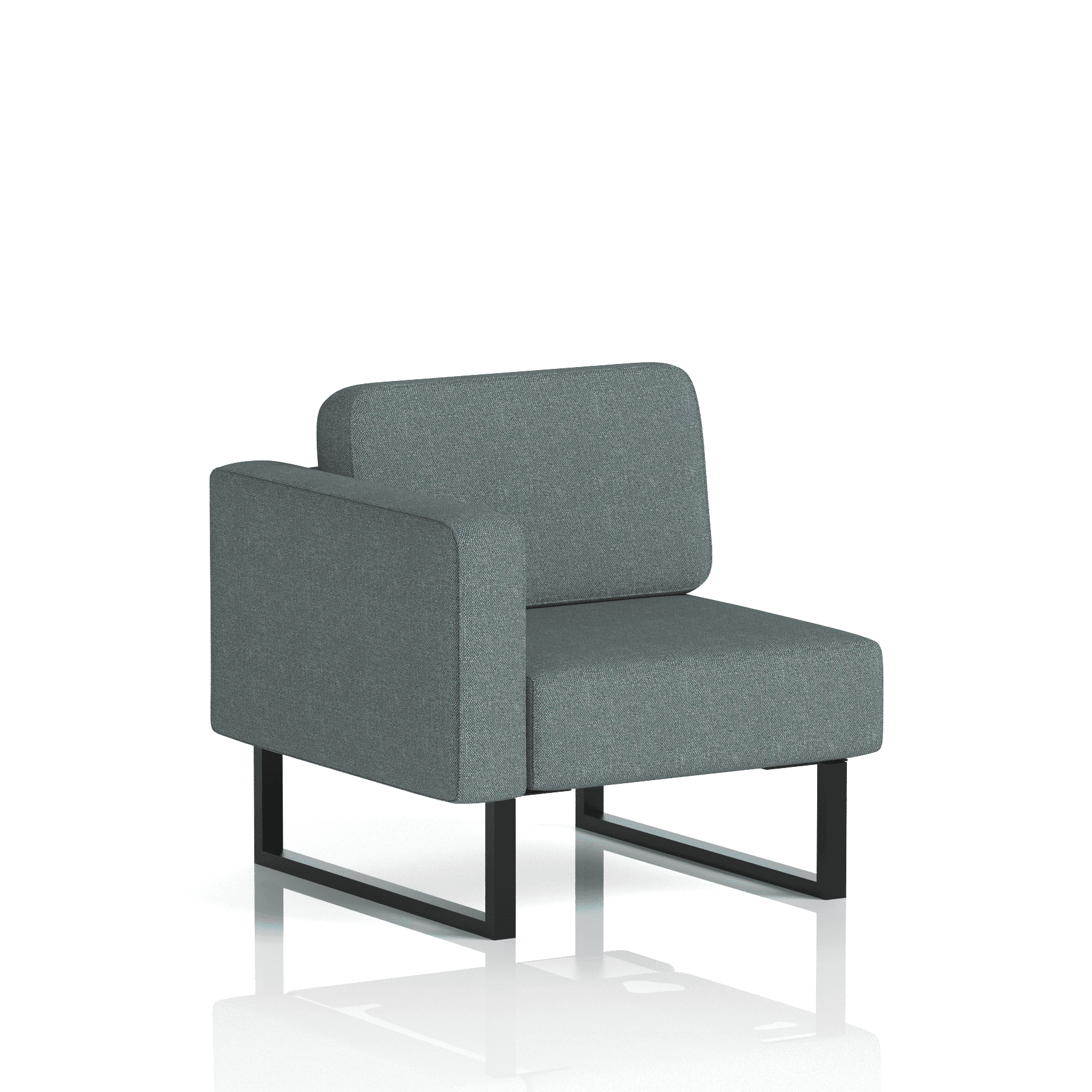 Brixworth Modular Seating Right Unit Affix Band 4 - Synergy Black
