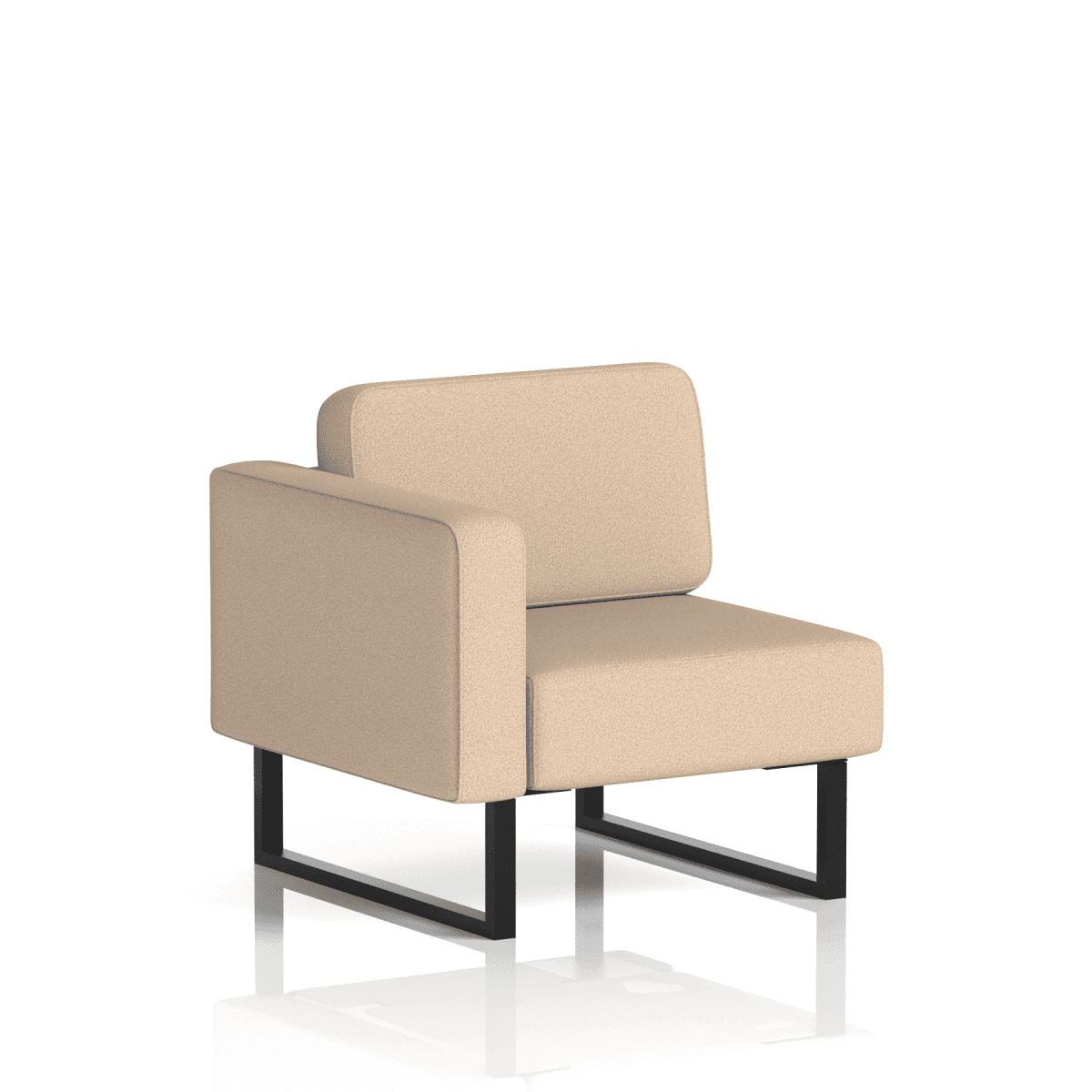 Brixworth Modular Seating Right Unit Alike Band 4 - Synergy Black