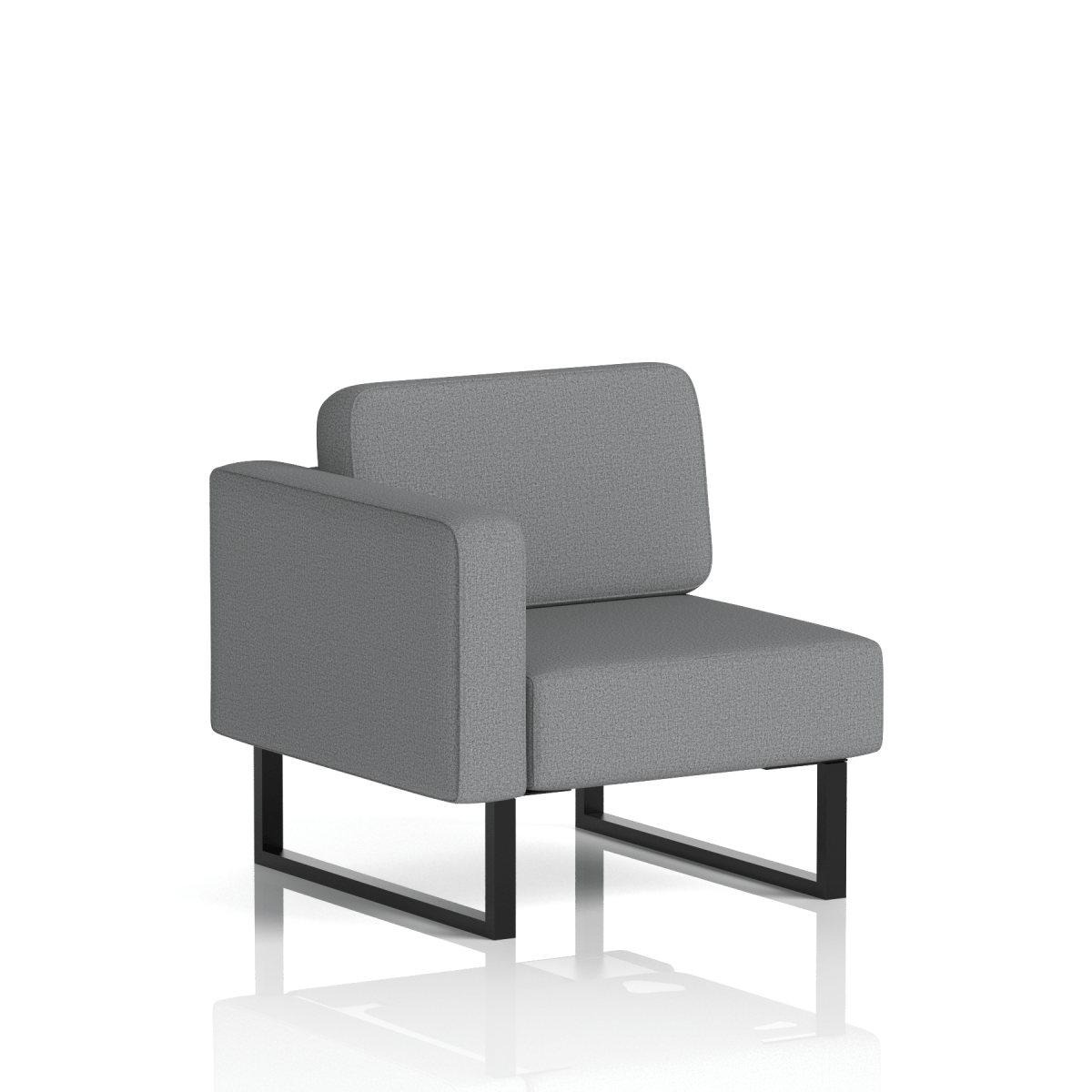 Brixworth Modular Seating Right Unit Wed Band 4 - Synergy Black
