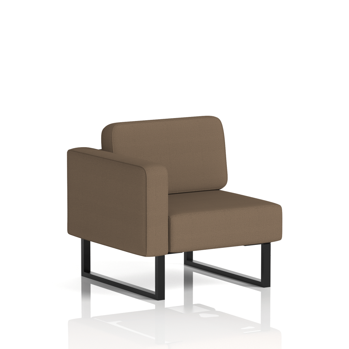 Brixworth Modular Seating Right Unit Tokyo Band 5 - Sumi Black