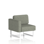 Brixworth Modular Seating Right Unit Vitreous Band 1 - Rivet White