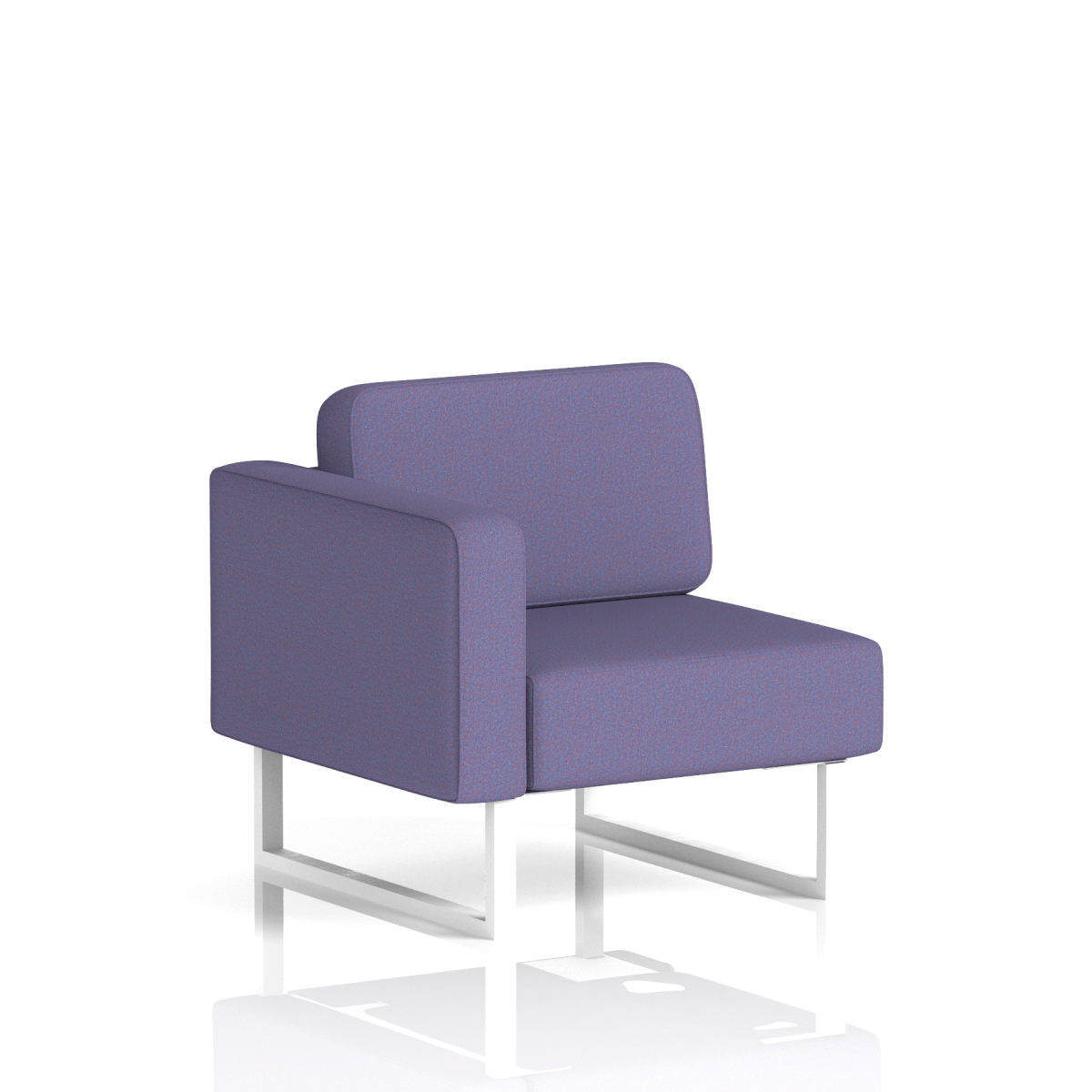 Brixworth Modular Seating Right Unit Order Band 4 - Synergy White