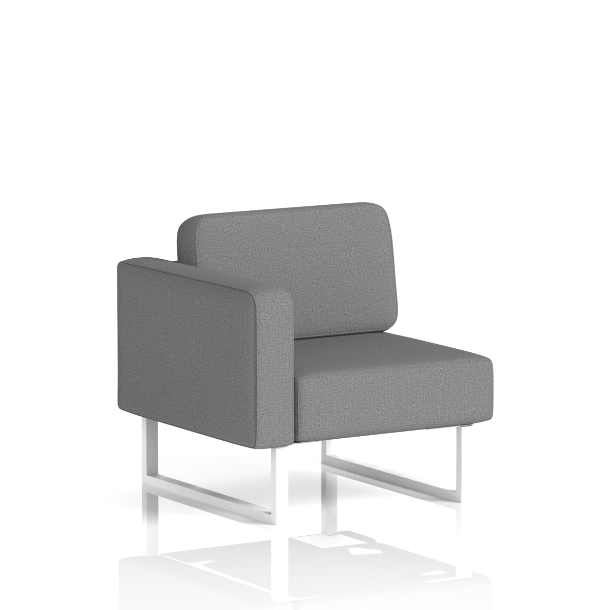 Brixworth Modular Seating Right Unit Partner Band 4 - Synergy White