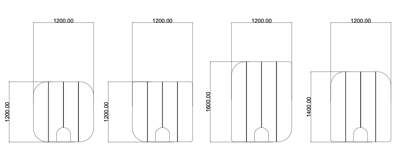 Koala Rounded Freestanding Screen - 1 CornerThat’s My Office Furniture, 360 Degree View storage, desk, chair