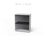 Silverline Kontrax Office Stationery 2 door low  Cupboard with 1 Shelf 103cm he one shop for the best home and CUEC4AGS