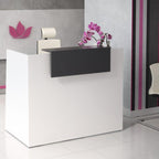 Sove Office  Standard Reception Desk LargeThat’s My Office Furniture, 360 Degree View storage, desk, chair