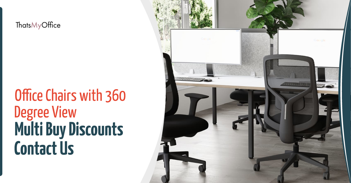 Office chairs with 360 degree view