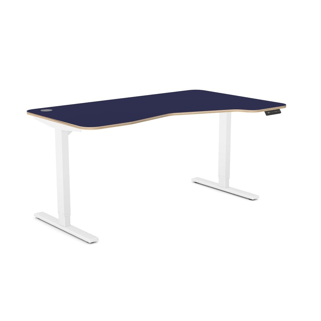 Height Adjustable Desk K-Top Sit Stand  Levanta Zoom  160cm Wide LH|RH