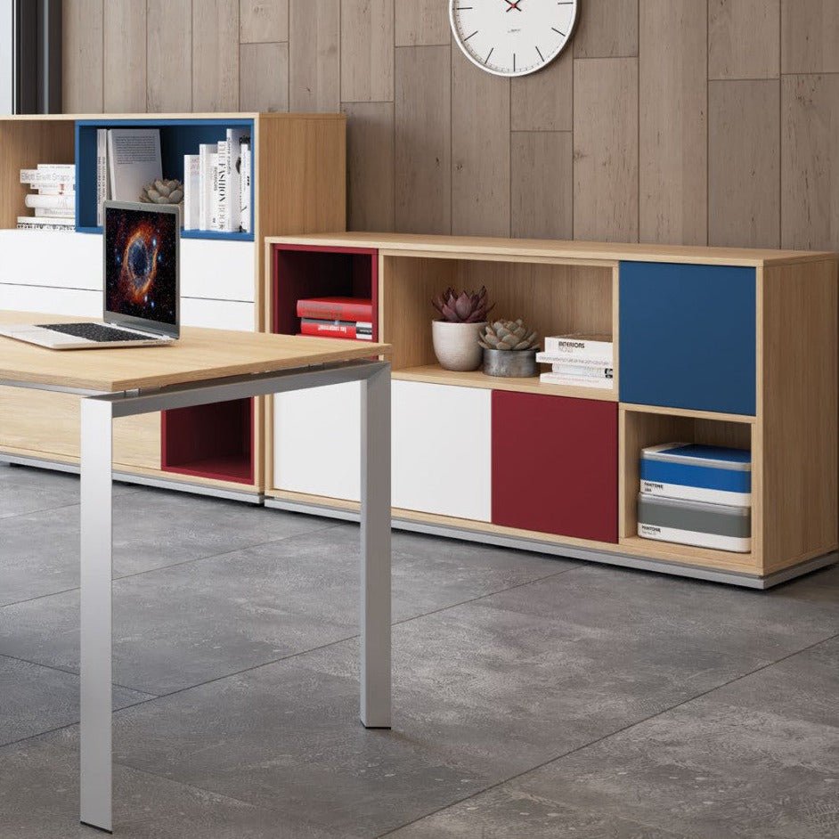 Trio TB7 set Office StorageThat’s My Office Furniture, 360 Degree View storage, desk, chair