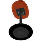 Ergonomic Office Stool, fixed seat, tilting polyurethane base - Choose Colours-Work