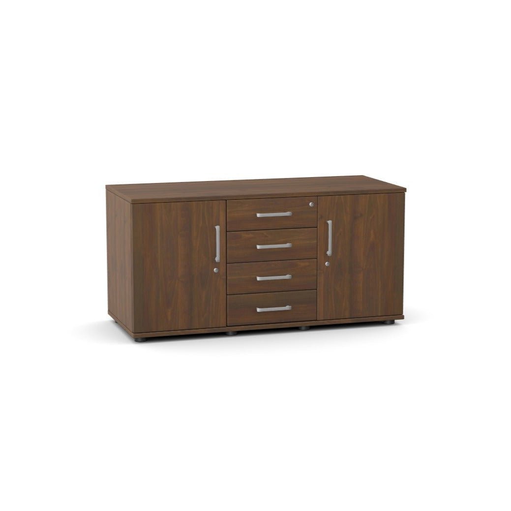 Desk Cabinet A-50 4 Drawers and Locking DoorsThat’s My Office Furniture, 360 Degree View storage, desk, chair
