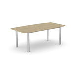 Office  Barrel  Meeting Table, Straight legs Sove View in 360