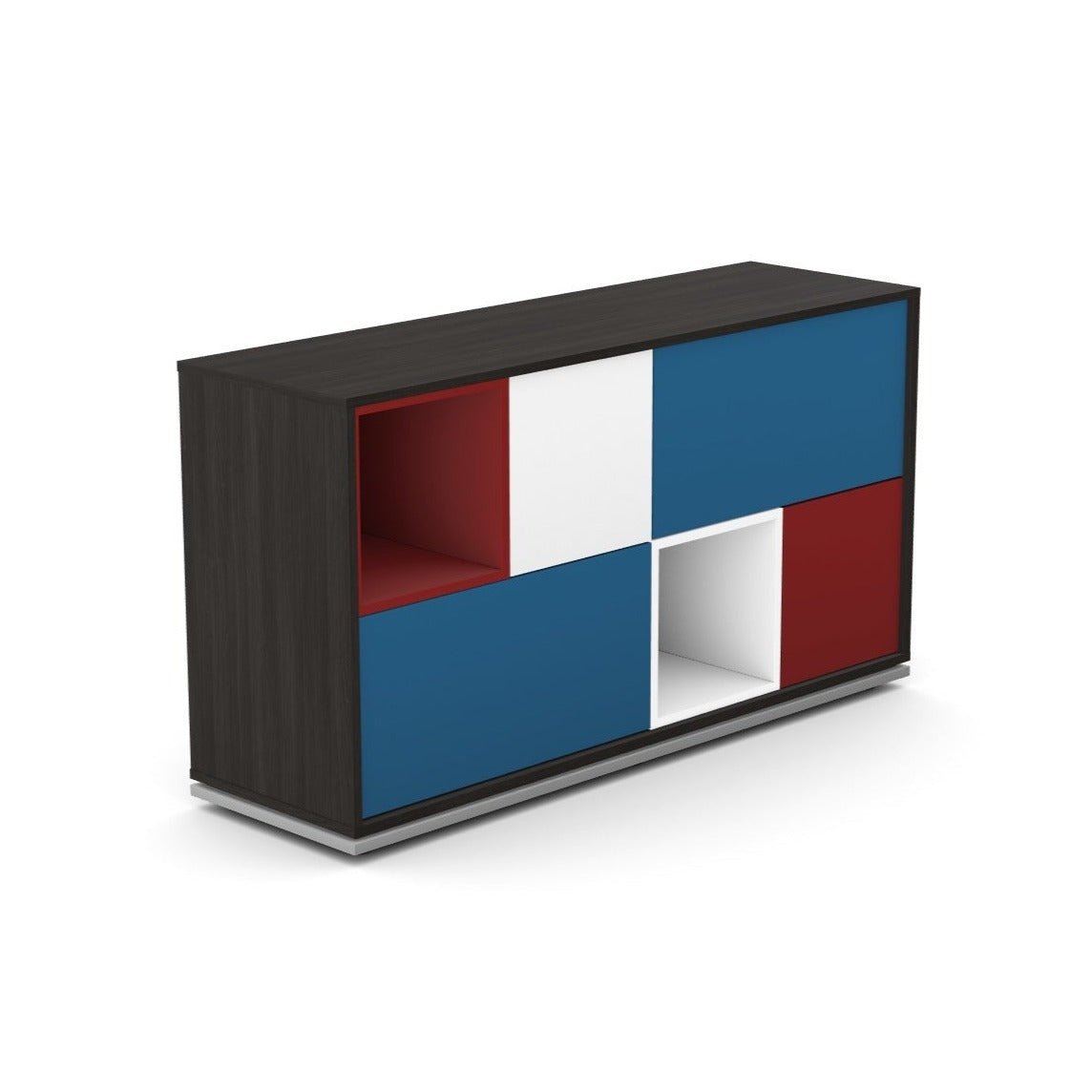 Office Storage Display Cabinet Low Blog/Trio TB7 set 