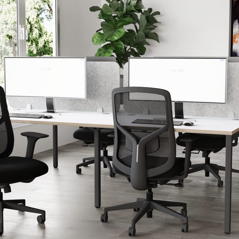 Operator Office Chair Mesh Back in Black X.66That’s My Office Furniture, 360 Degree View storage, desk, chair