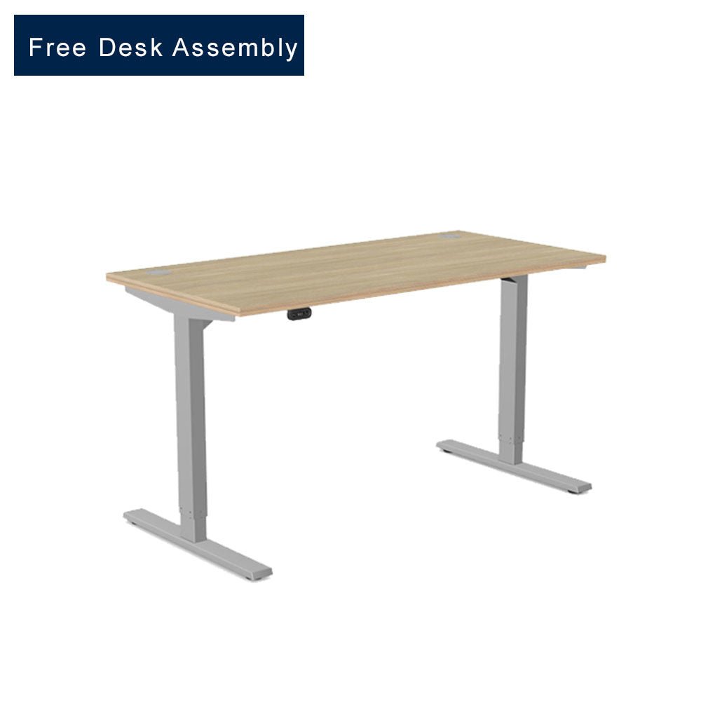 Levanta Zoom Height Adjustable Desk Portals Top 120|140|160|180cm Wide