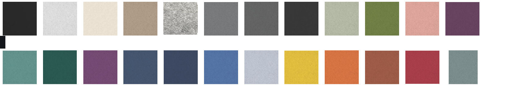 acoustic screen colours