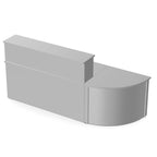 Ashford Reception Desk With logo or image 9 Office Furniture and Home Remote Working