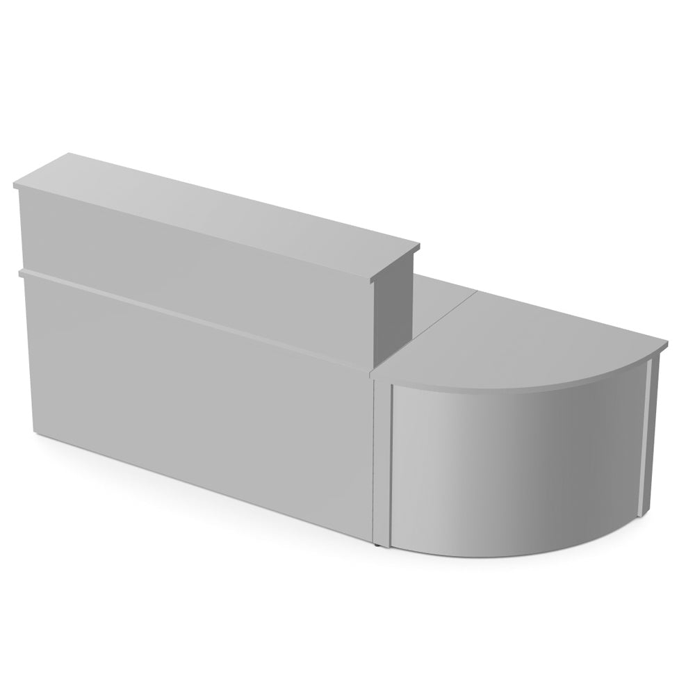 Ashford Reception Desk With logo or image 9 Office Furniture and Home Remote Working