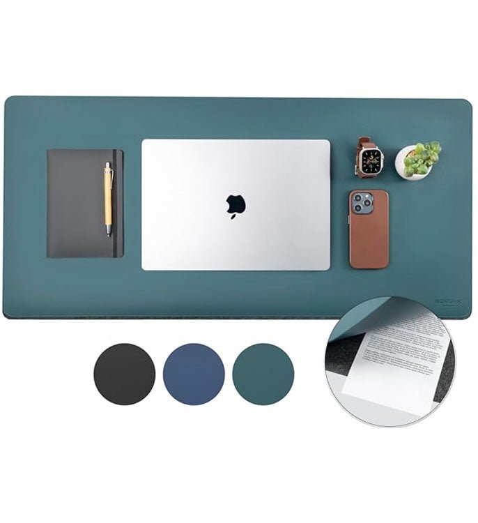 green Nordick-desk-mat-green-dual-layerThat’s My Office Furniture, 360 Degree View storage, desk, chair