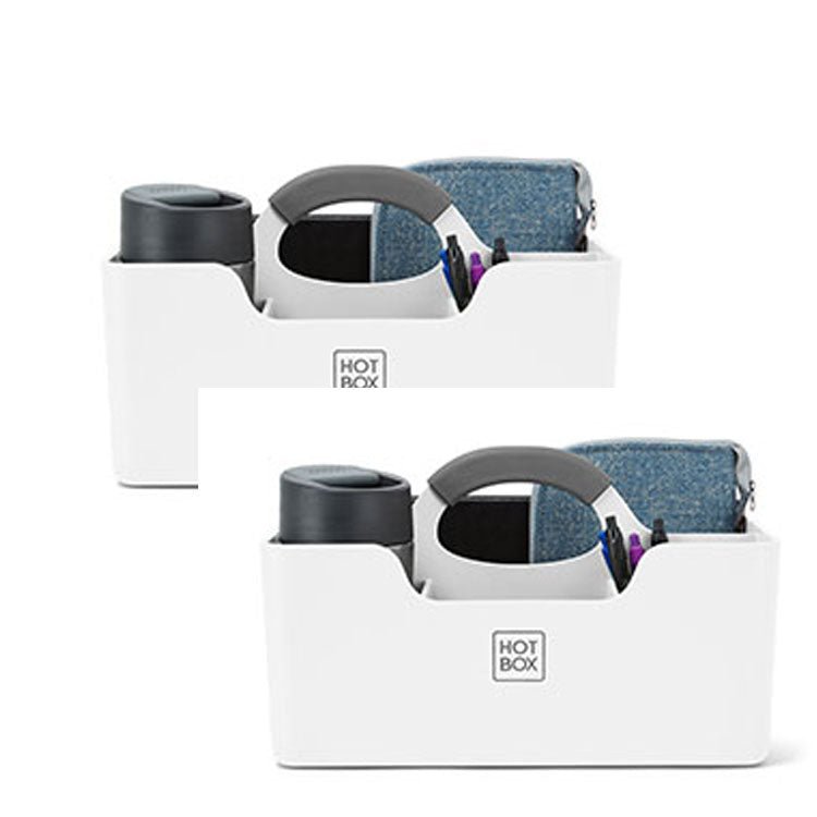 2 x HotBox R 1 Portable Workspace WhiteHotbox Personal Bags - Cases