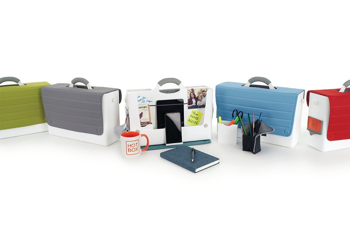 Hotbox by Behotbox personal staorage  2 Grey -Cover 19 Office Furniture and Home Remote Working