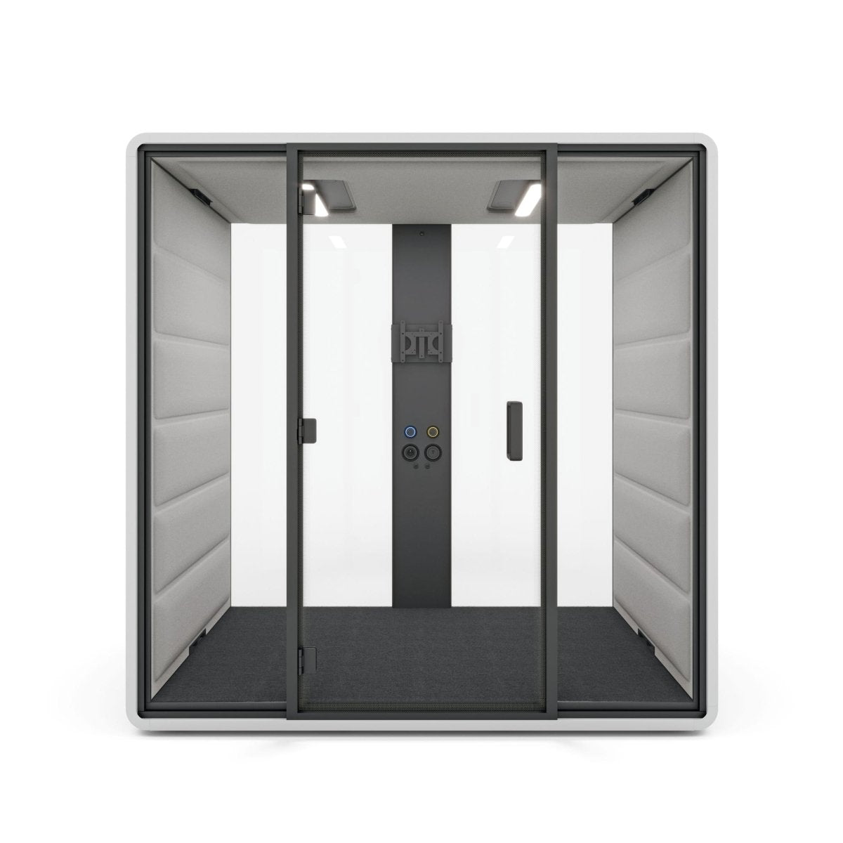 Hush Free M is an additional, independent space for your office, where it is possible to hold meetings in silence