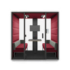 Hush Free M is an additional, independent space for your office, where it is possible to hold meetings in silence