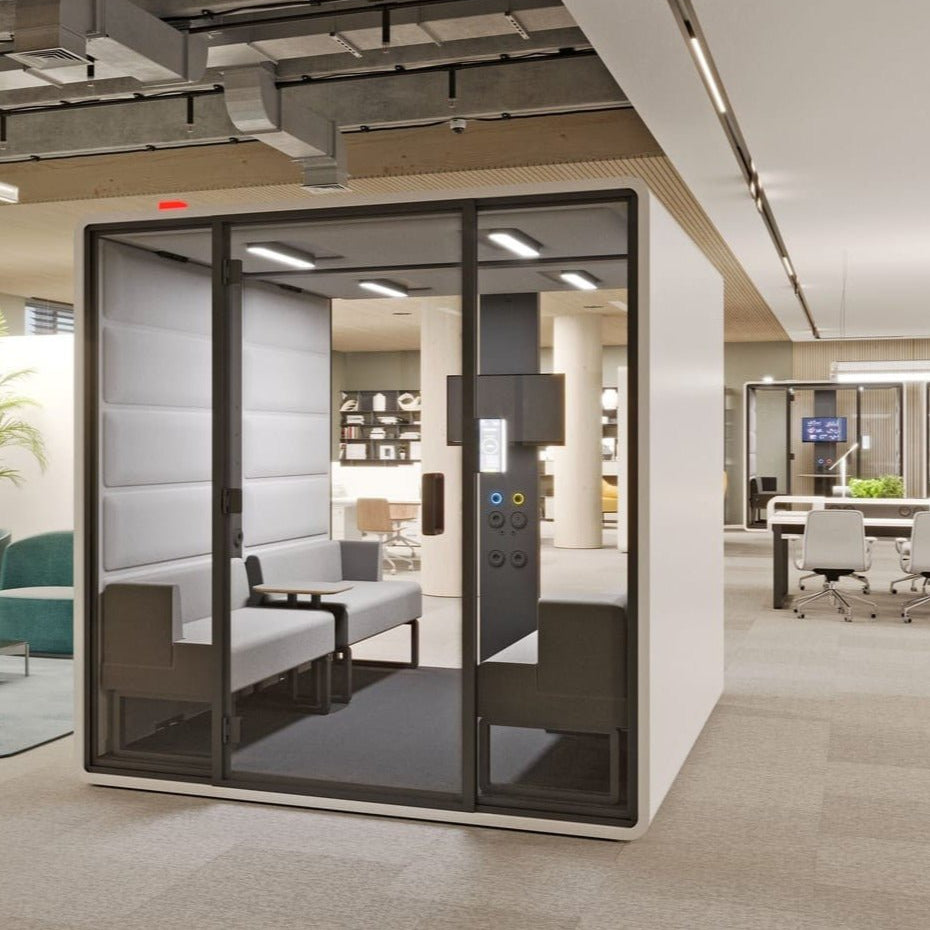 Hush Free Meet L Acoustic POD Room  Configure yours in 360°
