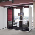 Hush Free M is an additional, independent space for your office, where it is possible to hold meetings in silence