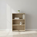 Medium height wooden book shelf 