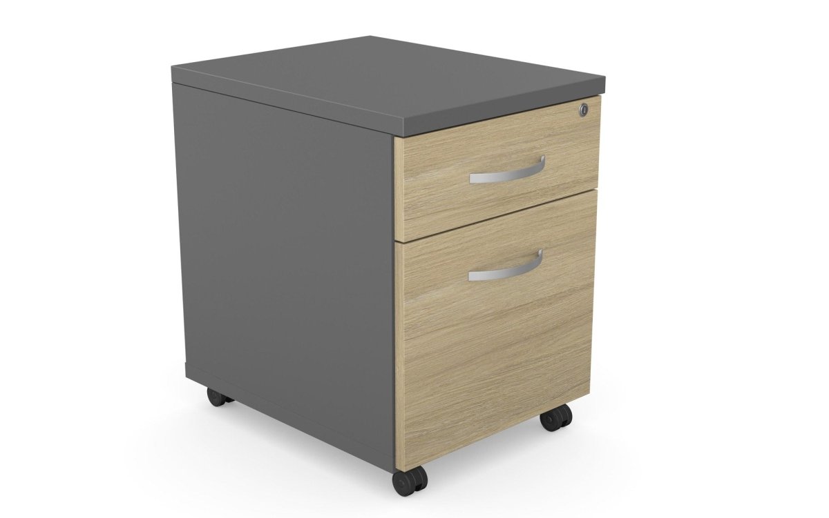Kito Contract Mobile Ped 2 Drawer 546H x 402W x 500D KIT-MP2C 5 Office Furniture