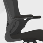 Office Chair Orbit Black Mesh Back Chair